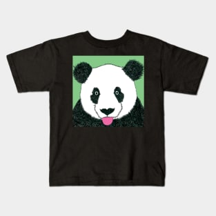 Panda selfie Kids T-Shirt